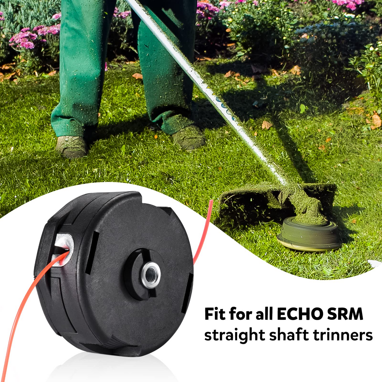 Echo 5-Pack String Trimmer Head Replacement – Speed-Feed 400🌿🔧