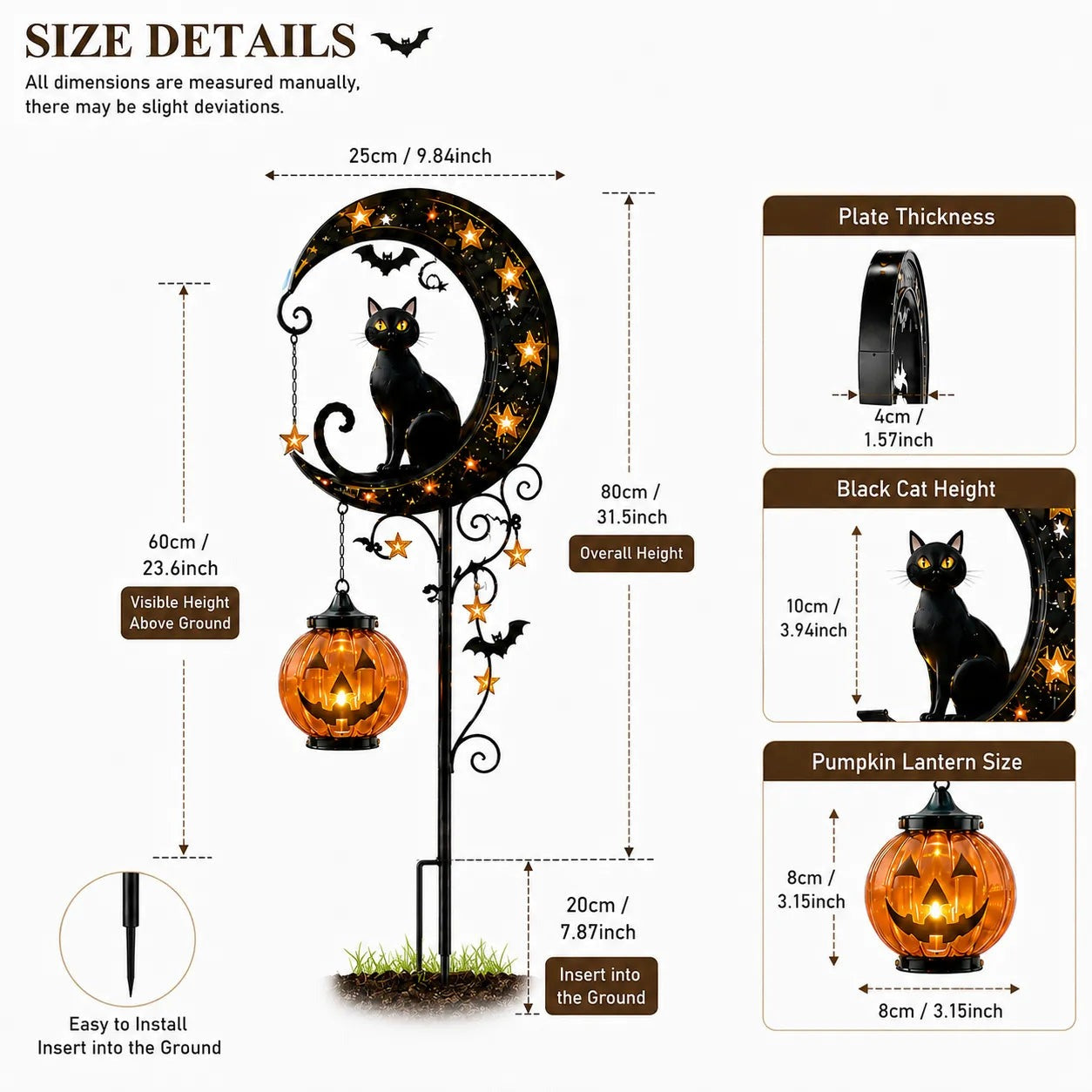 🌙Halloween Pre-sale🎃Solar Halloween Garden Stake Light