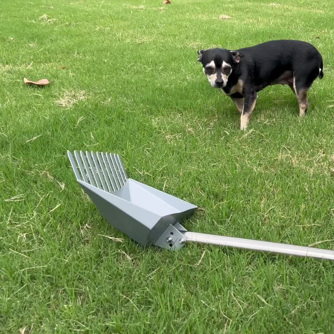 2-in-1 Adjustable Chicken & Pet Poop Scooper – Spring Steel, 3 Angles, 3 Lengths 🐓🧹