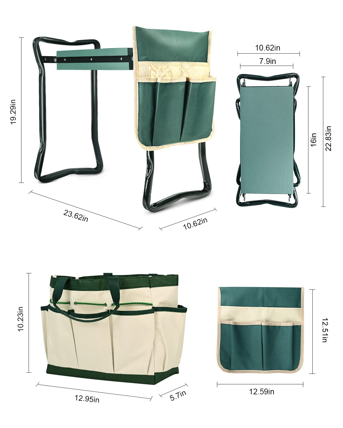 Upgraded Garden Kneeler and Seat 🪑🧤