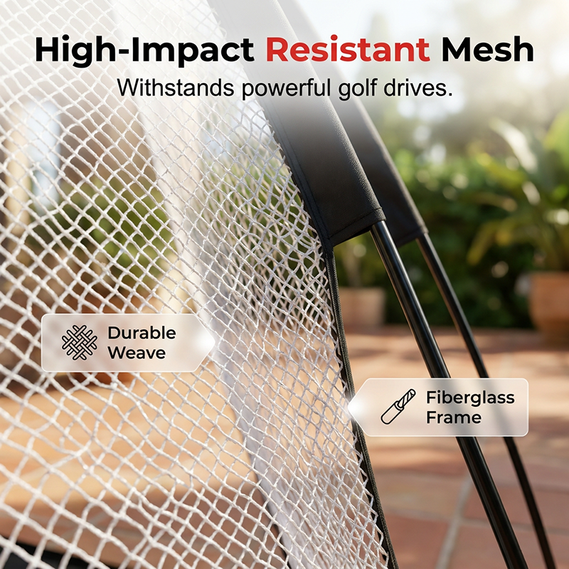 Portable Golf Training Net – High-Impact Mesh, Bullseye Target, Foldable ⛳🏡
