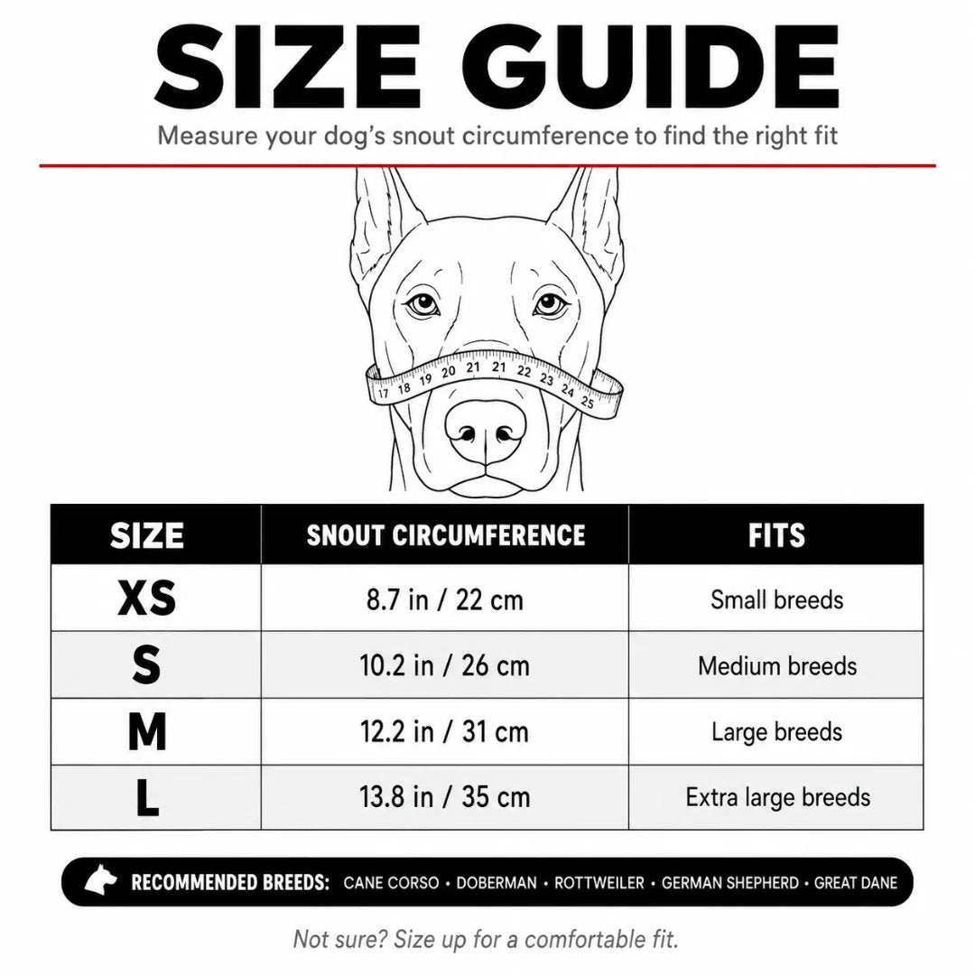 Hell Hound Monster Dog Muzzle For Halloween Cosplay