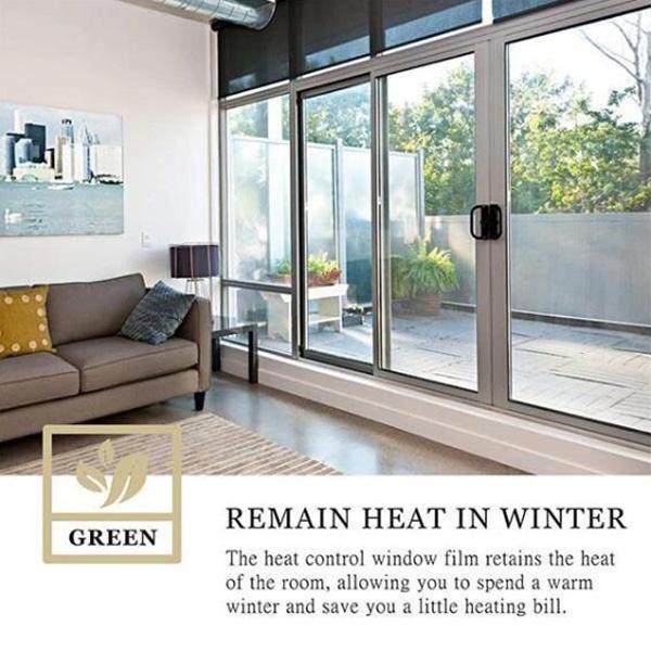 Mirror Window Privacy Film – UV Block, Heat Control, Static Cling 🪟🛡️