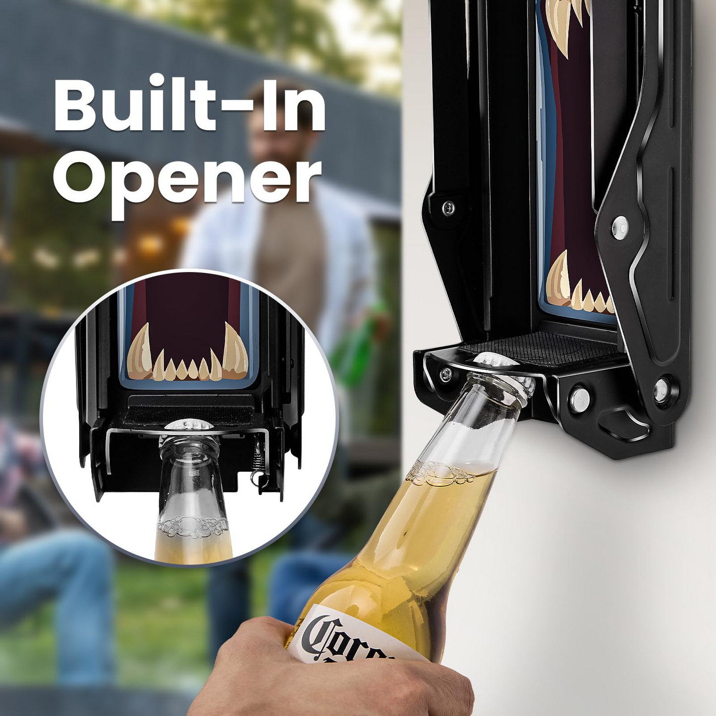 Wall-Mounted Can Crusher – Crushes 16oz &12oz Cans to 20% Size 🥤🔨