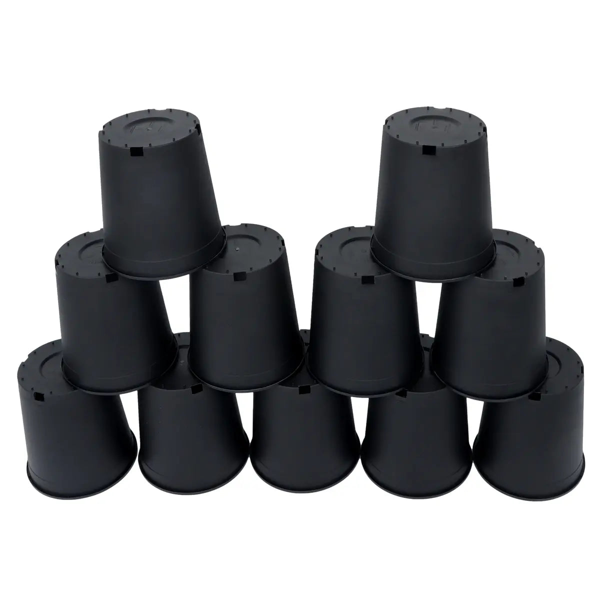 🪴 Nursery Pots – UV-Resistant, Modern Black Finish 🌱⚫