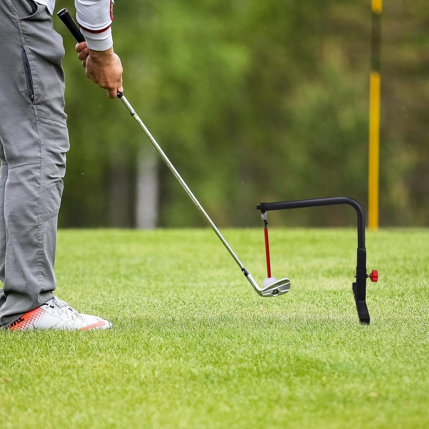⛳ Real Impact Golf Swing Trainer – 360° Ball Return for Smarter Practice &Better Swings 🏌️♂️⛳