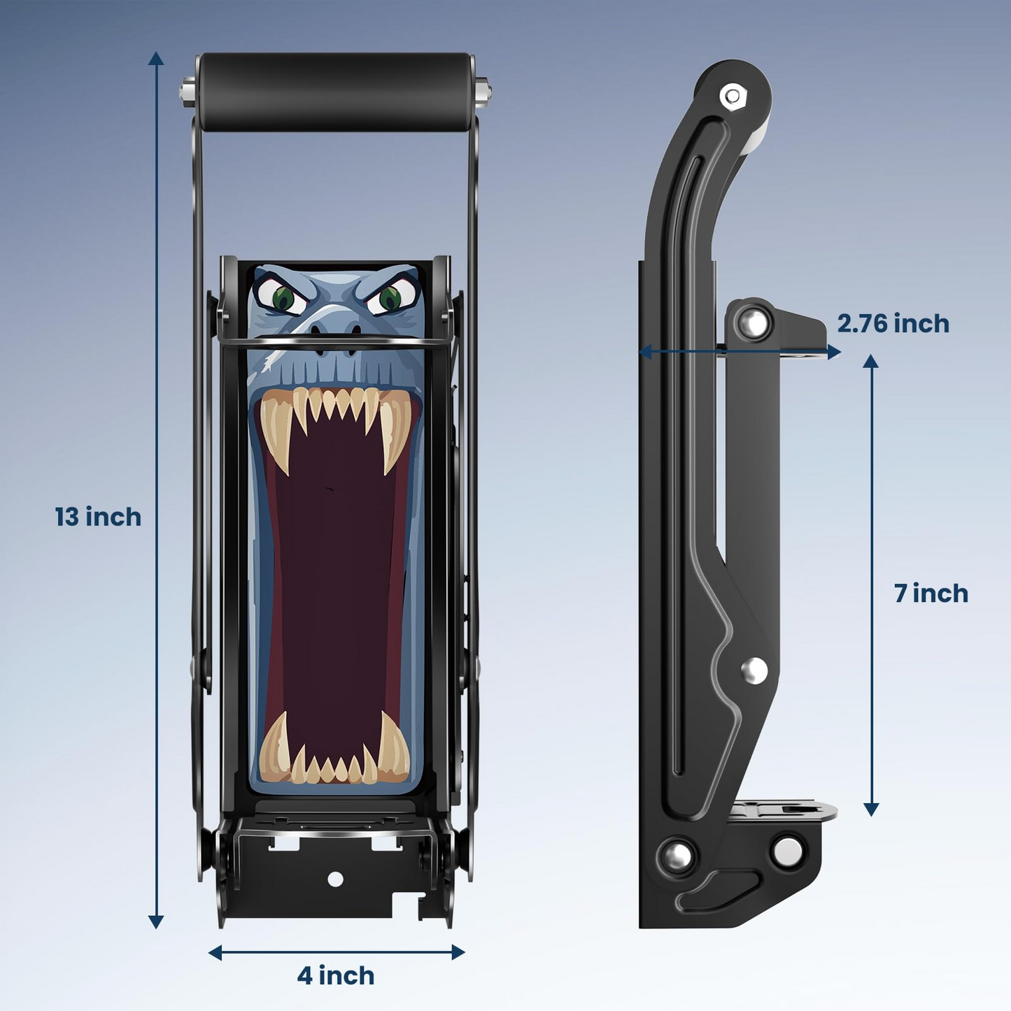 Wall-Mounted Can Crusher – Crushes 16oz &12oz Cans to 20% Size 🥤🔨