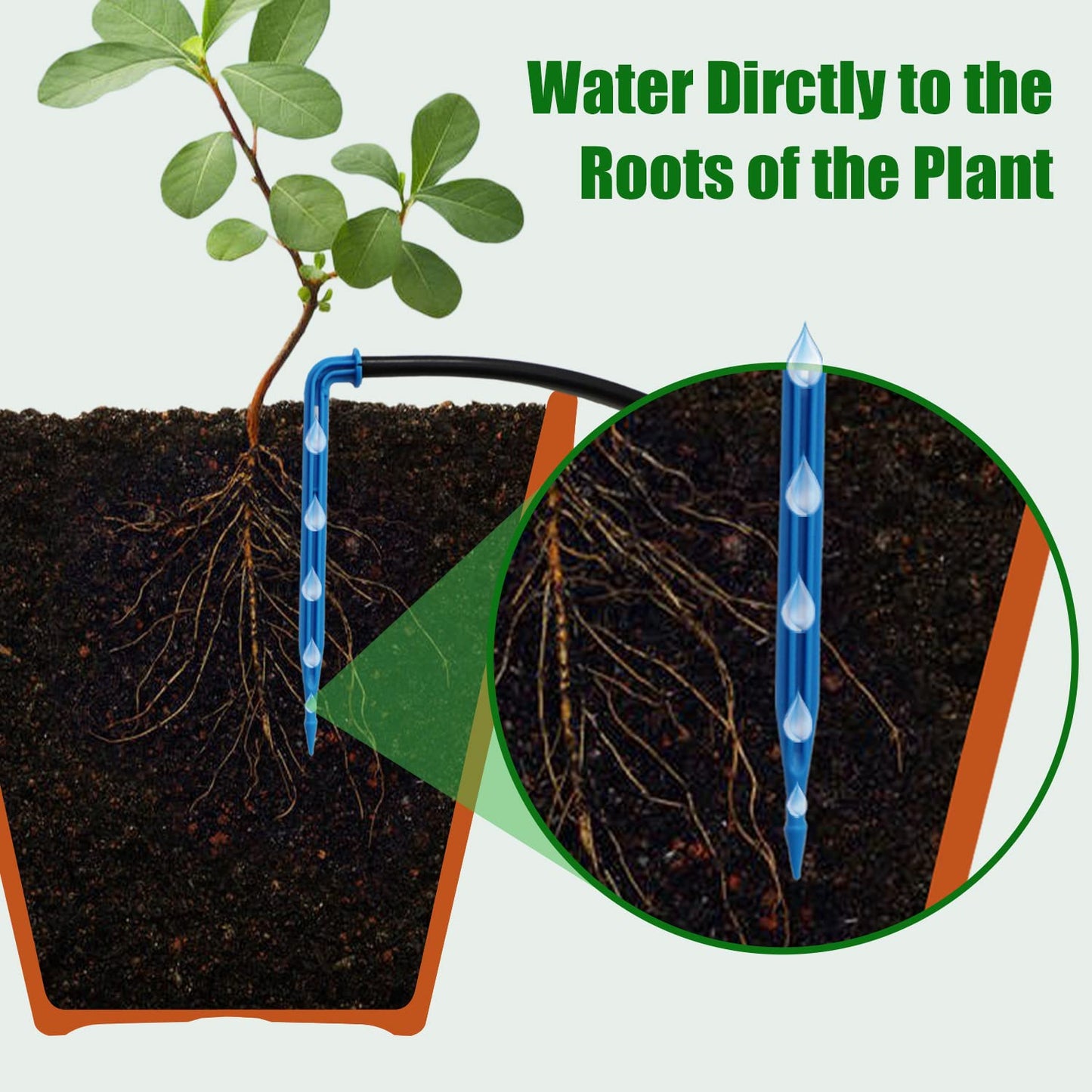 Solar Automatic Drip Irrigation Kit System –&Self-Watering Device for 10 or 20,30 Pots 🪴☀️💧