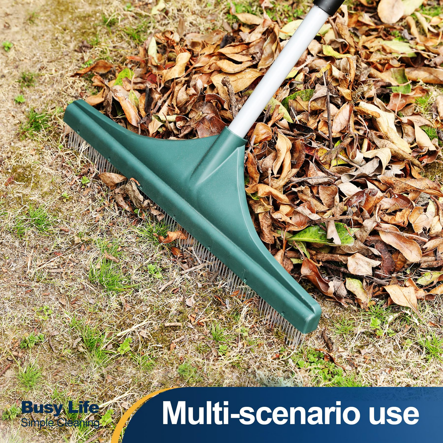 Artificial Turf Rake – Telescopic, Pet Hair Removal, 56.7″ Reach 🧹🌿