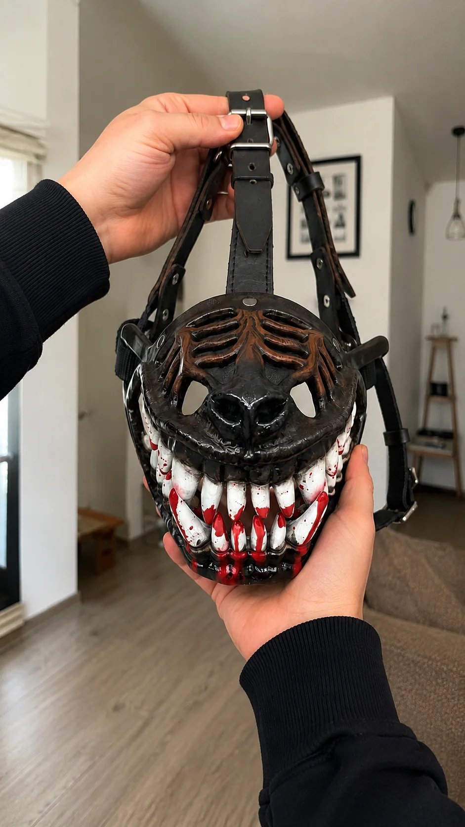 Hell Hound Monster Dog Muzzle For Halloween Cosplay