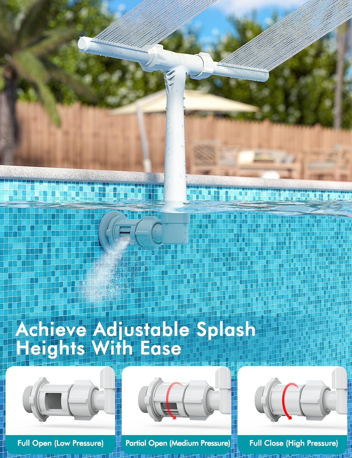 Poolhacker Pool Waterfall Fountain🏊💦