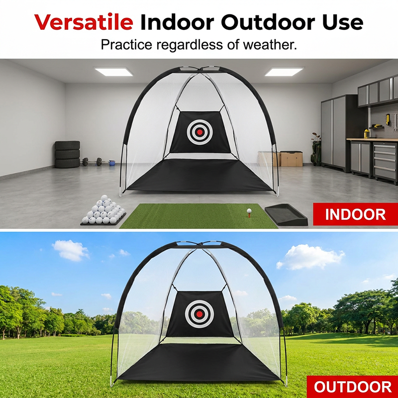 Portable Golf Training Net – High-Impact Mesh, Bullseye Target, Foldable ⛳🏡