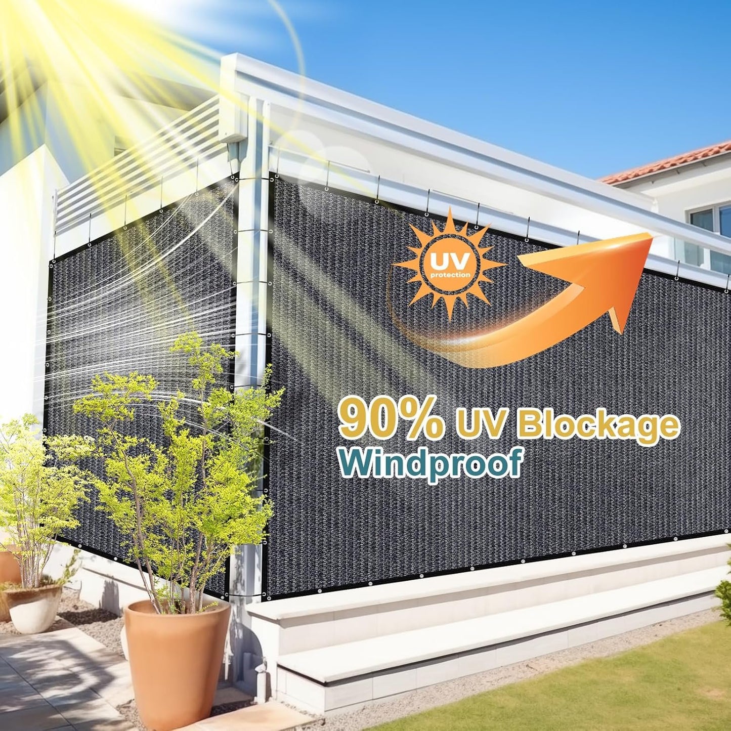 HDPE Shade Cloth – Breathable, UV-Resistant, Multi-Use ☀️🌿