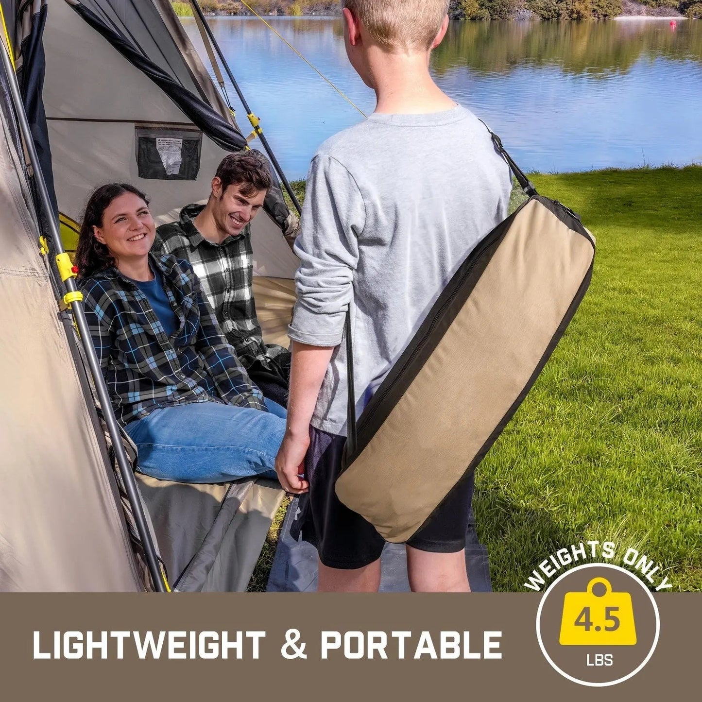 Zeta L8 Max Rocking Camping Chair – 25° Gentle Rock, 7075 Aluminum, 4.5 lbs 🪑🏕️