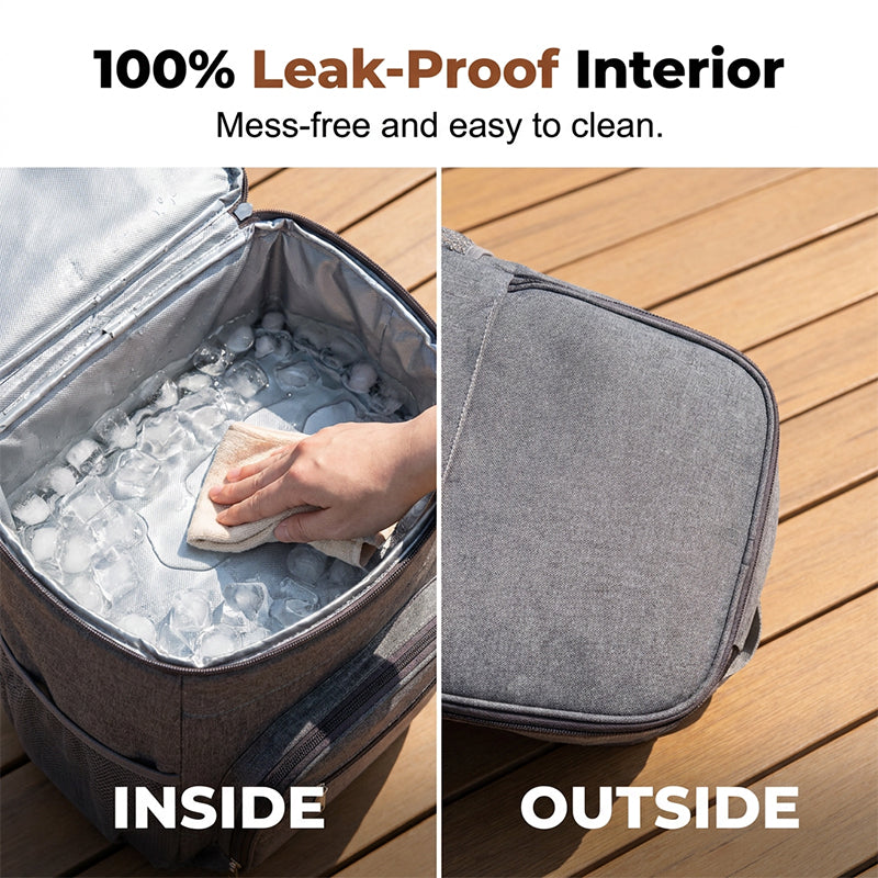 Leakproof Insulated Thermal Picnic Backpack – Hands-Free, Spacious, Multi-Pocket 🎒🧊