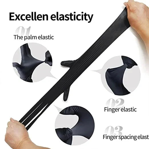 Nitrile Pro Gloves – Heavy-Duty, Latex-Free, Textured Grip 🧤🛡️