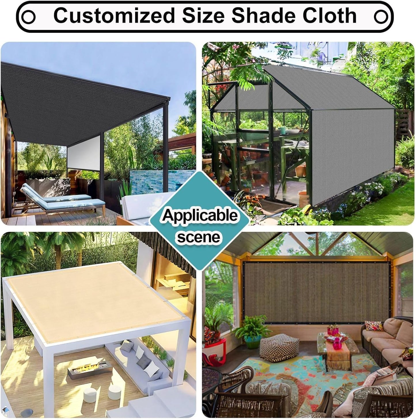 HDPE Shade Cloth – Breathable, UV-Resistant, Multi-Use ☀️🌿