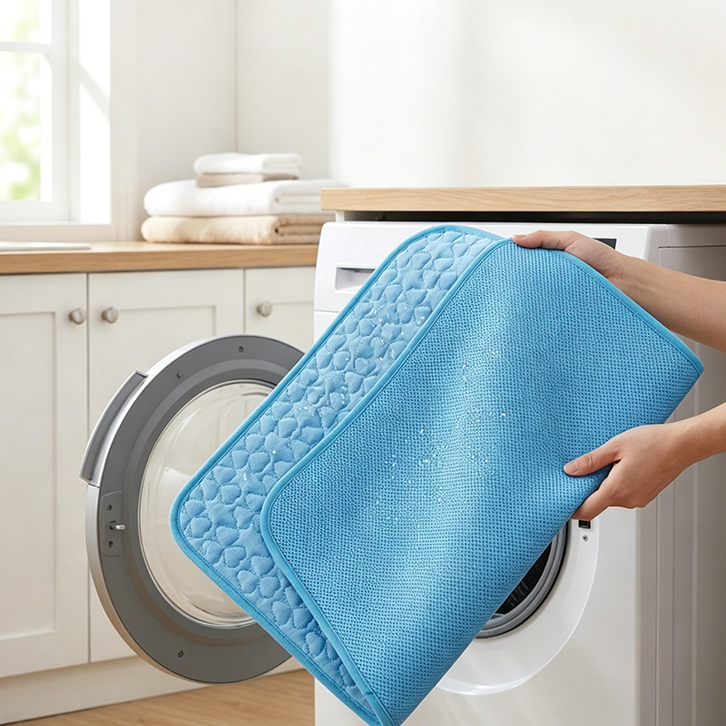 Breathable Pet Cooling Mat – Triple-Layer, Instant Heat Relief 🐶🧊