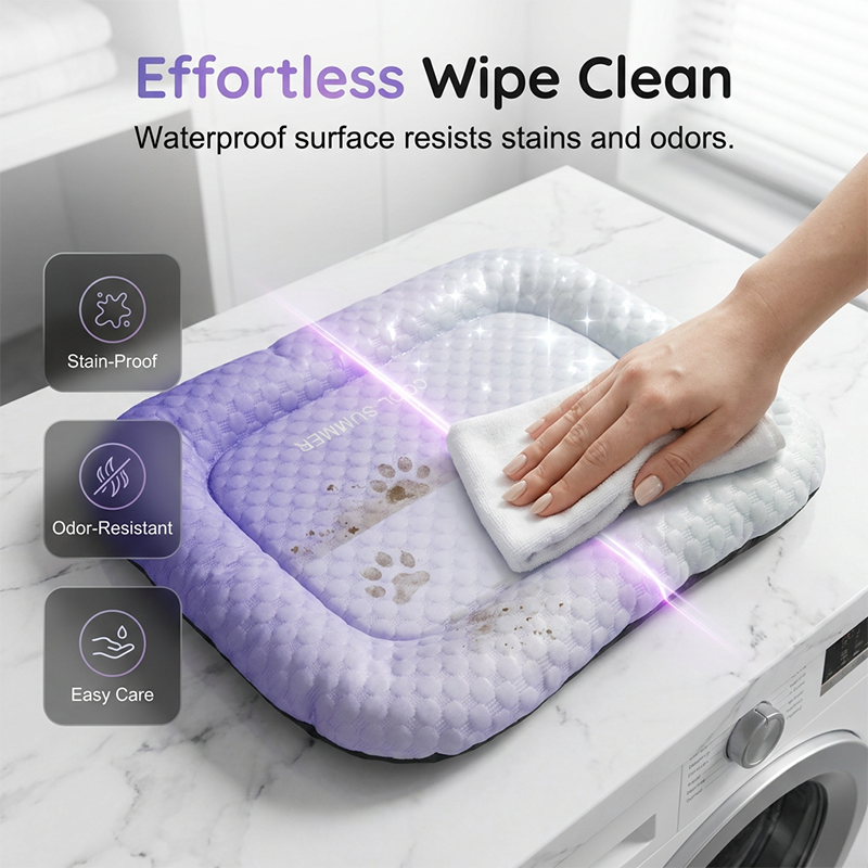 Cooling Gel Mat for Pets – Instant Heat Relief, No Refrigeration Needed 🐶🧊