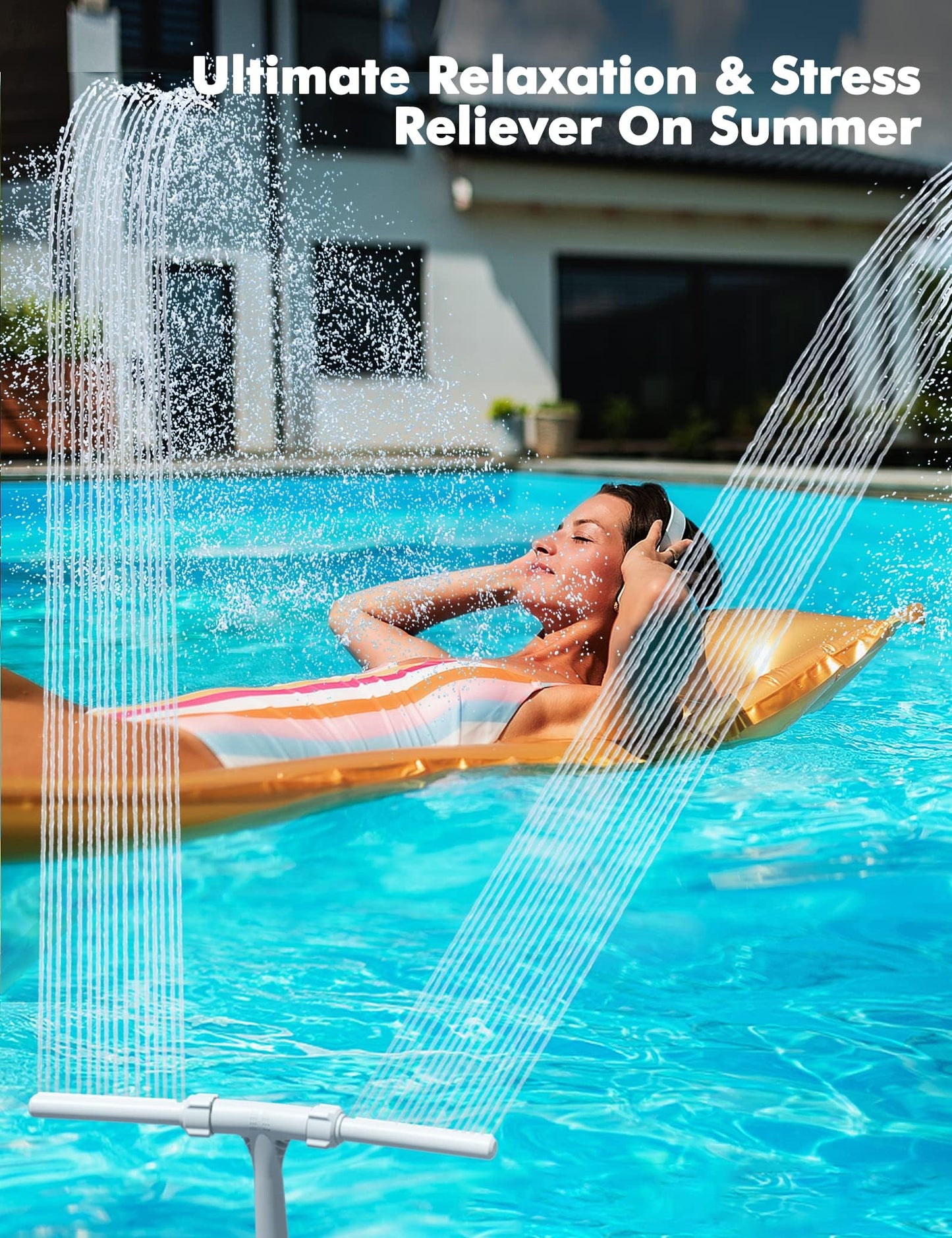Poolhacker Pool Waterfall Fountain🏊💦