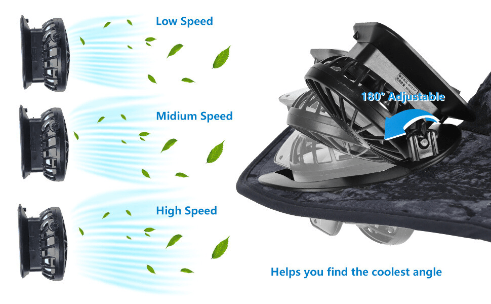 Solar Fan Hat – Wide Brim, Dual Power, Adjustable Speed, UPF Protection ☀️🧢