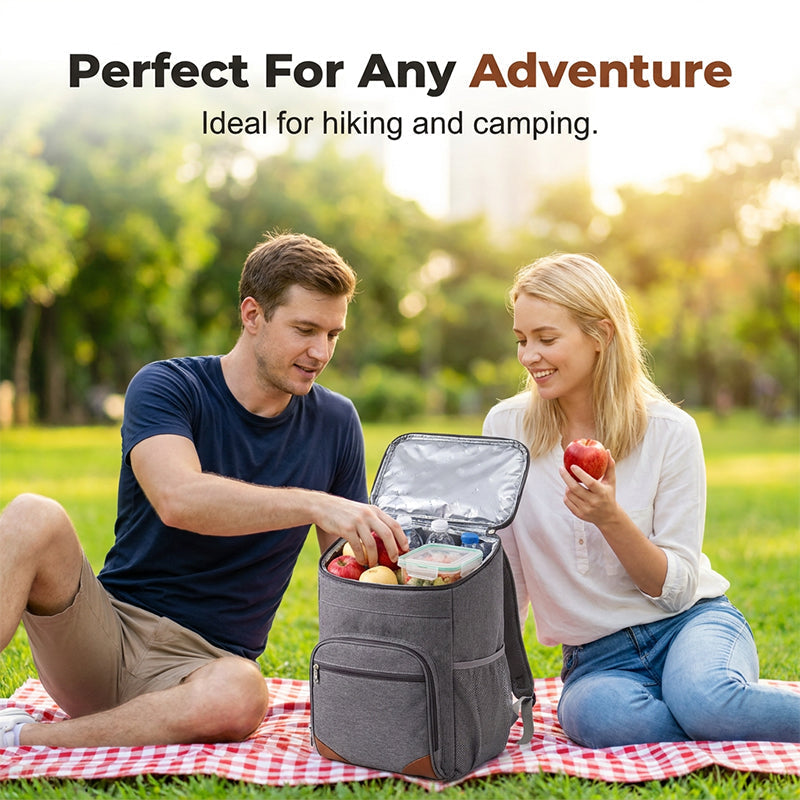 Leakproof Insulated Thermal Picnic Backpack – Hands-Free, Spacious, Multi-Pocket 🎒🧊