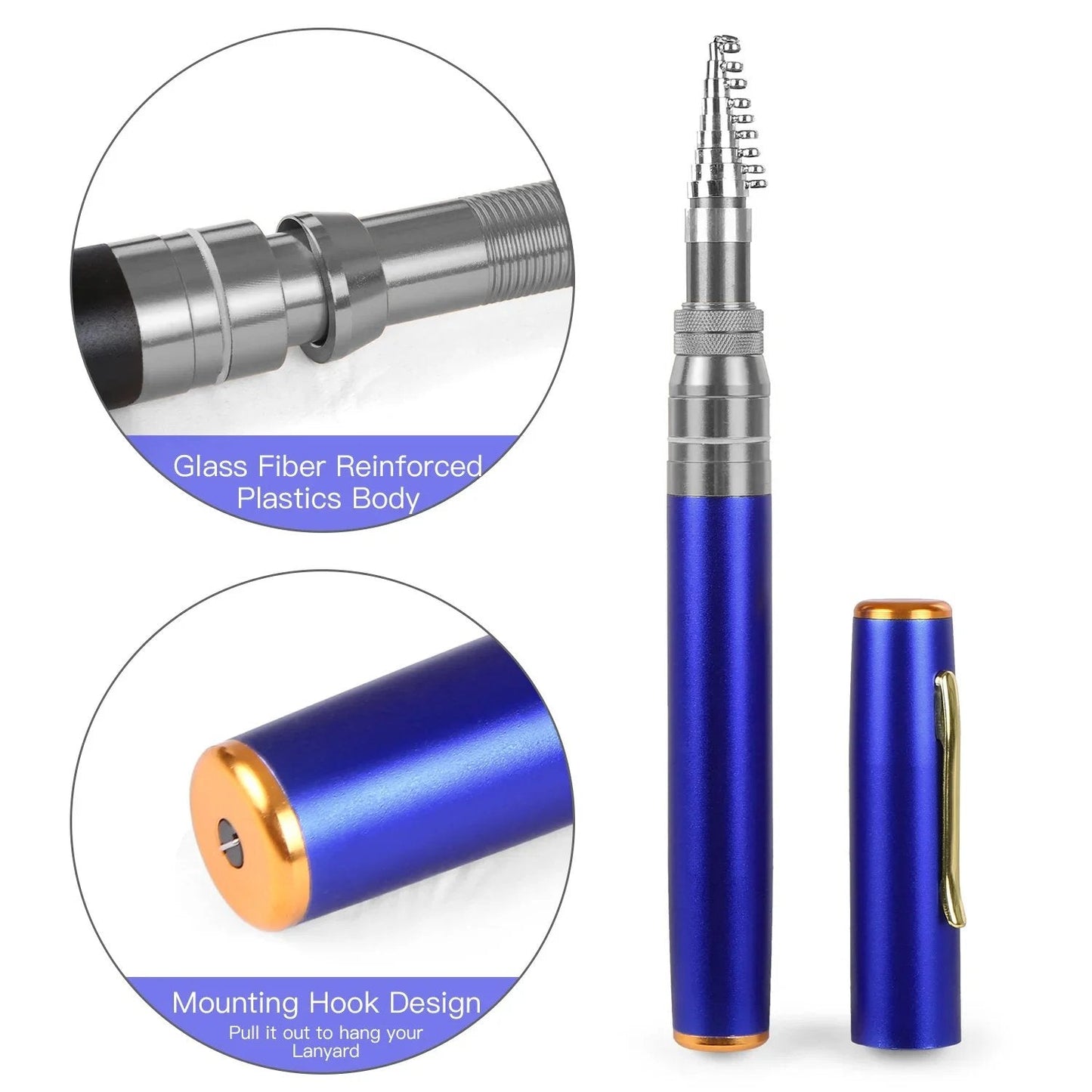 Pocket Fishing Rod – Telescopic, Pre-Assembled🎣🧰
