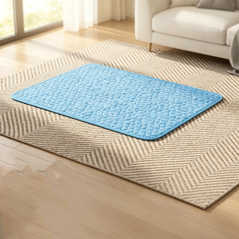 Breathable Pet Cooling Mat – Triple-Layer, Instant Heat Relief 🐶🧊