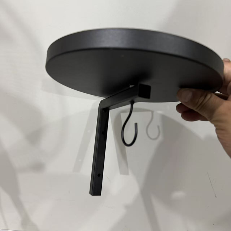 Wall-Mounted Metal Bird Bath – Antique Black, Dual-Function with Hook 🐦🛁