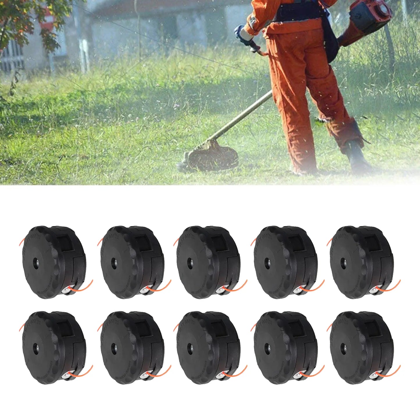 Echo 5-Pack String Trimmer Head Replacement – Speed-Feed 400🌿🔧