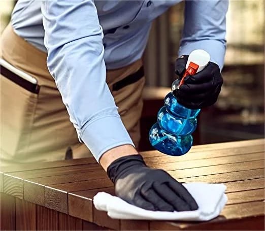Nitrile Pro Gloves – Heavy-Duty, Latex-Free, Textured Grip 🧤🛡️