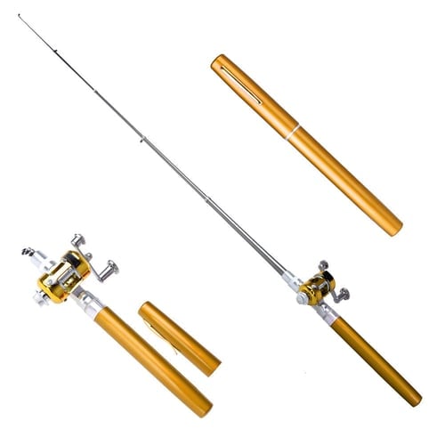 Pocket Fishing Rod – Telescopic, Pre-Assembled🎣🧰