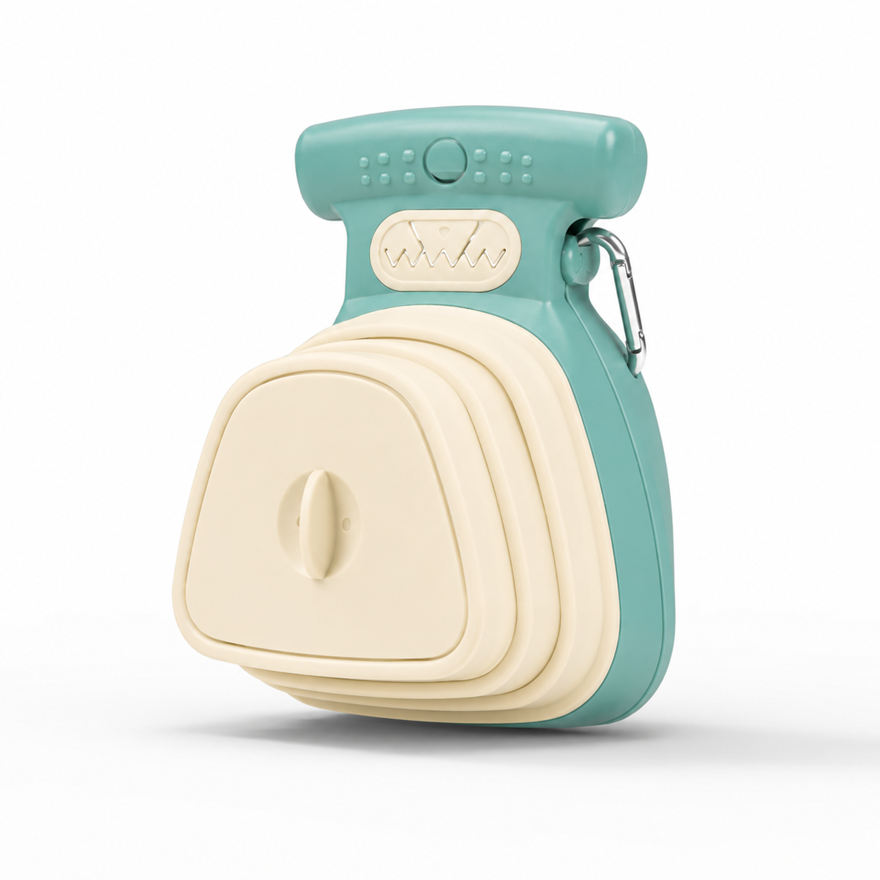 Clip-On Poop Scooper – Foldable, Pocket-Sized, Bag Dispenser Included 🐾🧹