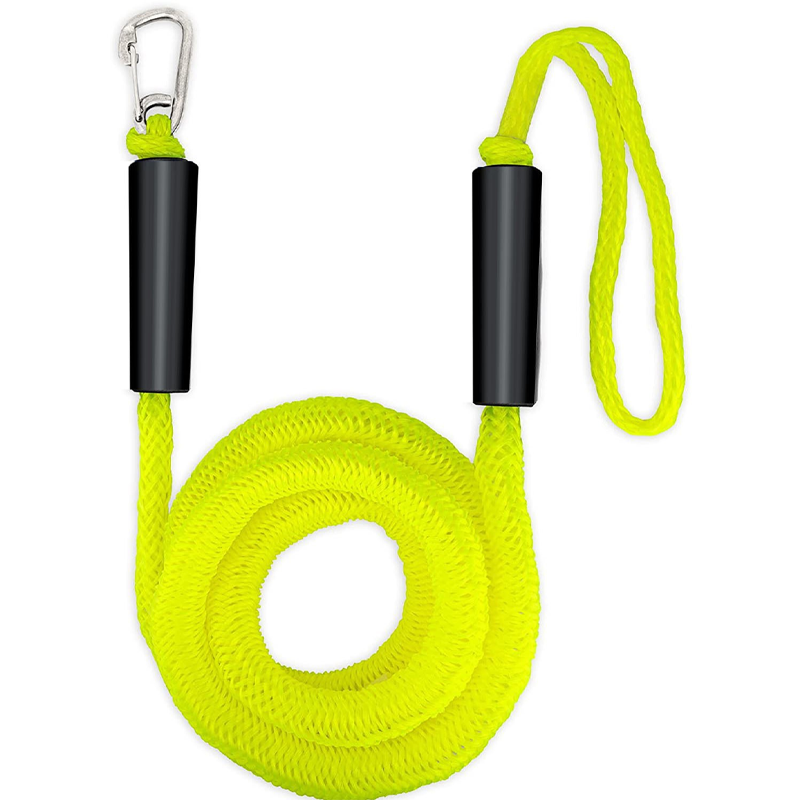 Shock-Absorbing Bungee Dock Line – Marine-Grade Stainless Clip, Foam Floats 🚤🛡️