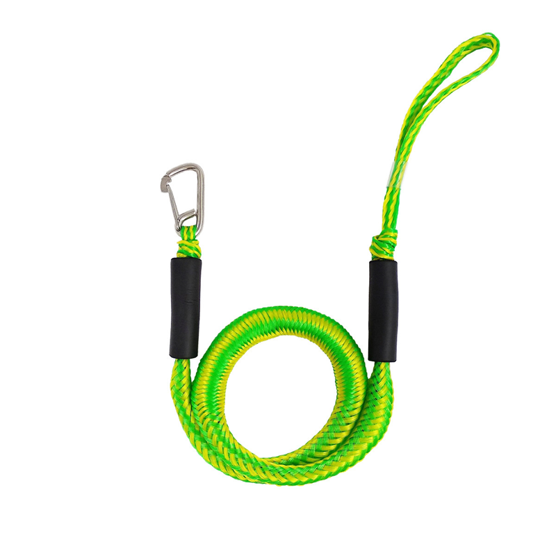 Shock-Absorbing Bungee Dock Line – Marine-Grade Stainless Clip, Foam Floats 🚤🛡️