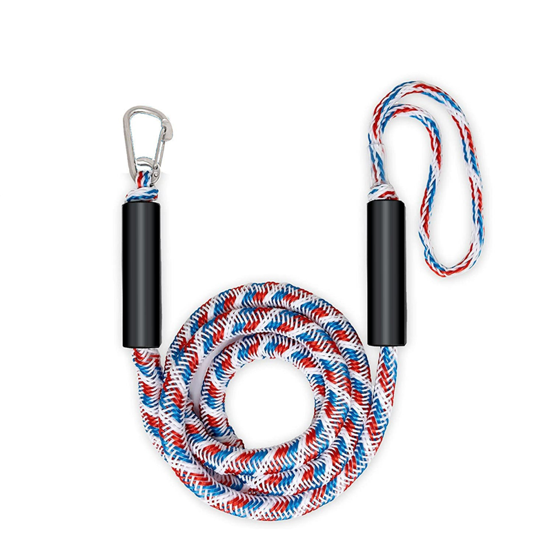 Shock-Absorbing Bungee Dock Line – Marine-Grade Stainless Clip, Foam Floats 🚤🛡️