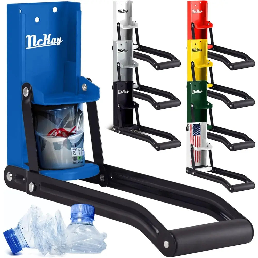 Wall-Mounted Can Crusher – Crushes 16oz &12oz Cans to 20% Size 🥤🔨