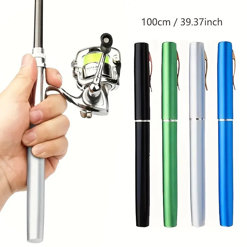 Pocket Fishing Rod – Telescopic, Pre-Assembled🎣🧰
