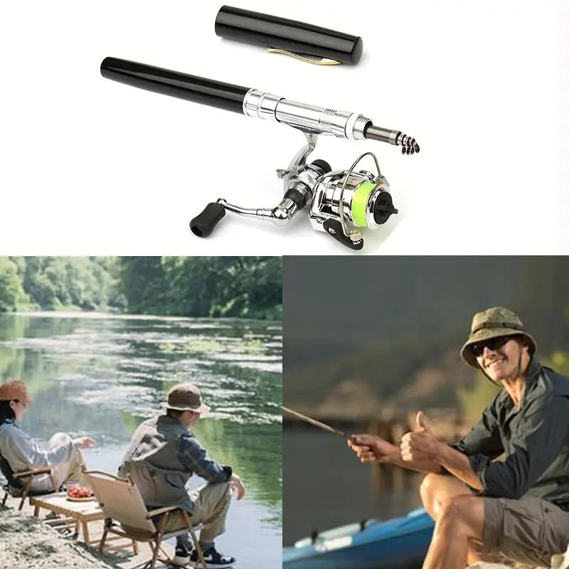 Pocket Fishing Rod – Telescopic, Pre-Assembled🎣🧰