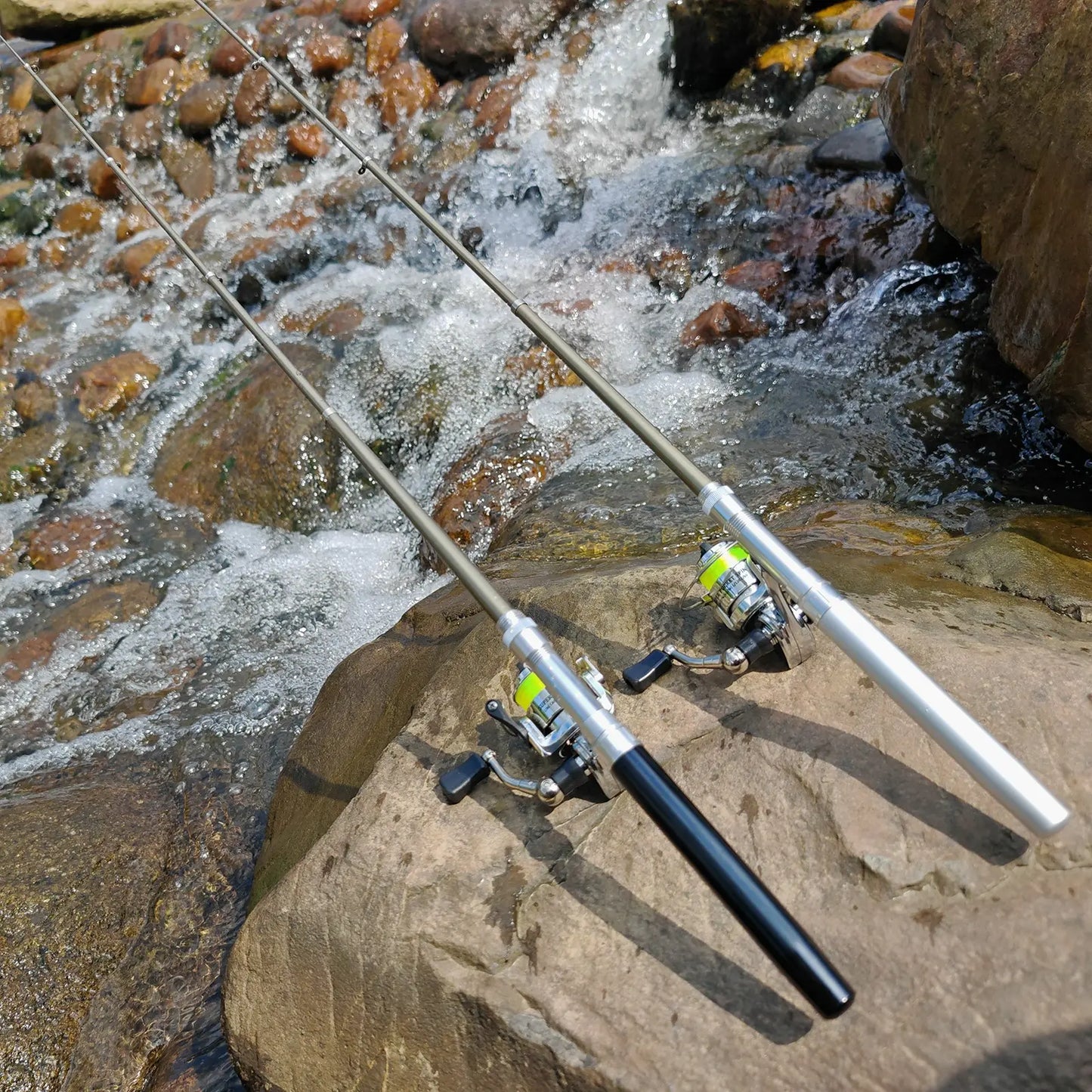 Pocket Fishing Rod – Telescopic, Pre-Assembled🎣🧰