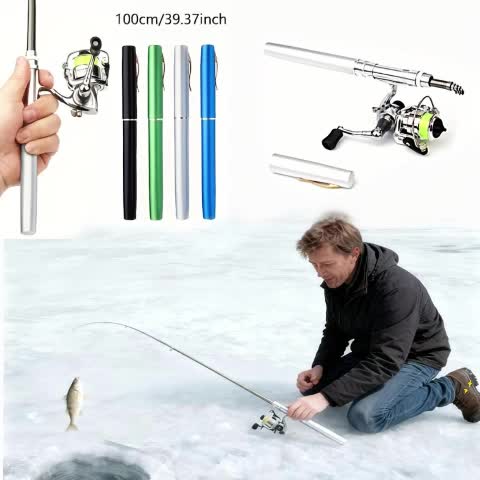 Pocket Fishing Rod – Telescopic, Pre-Assembled🎣🧰