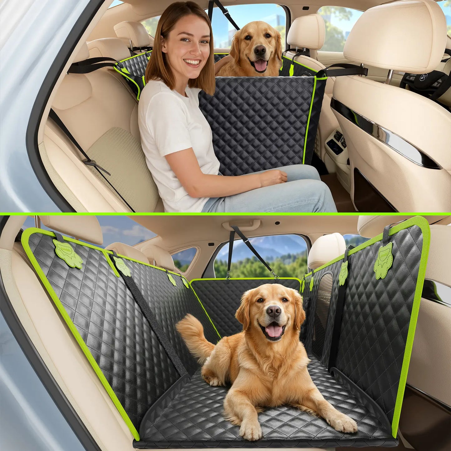 Dog Car Seat Cover 🐶🚗💦