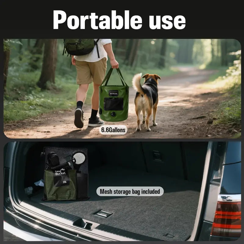 Portable Camping Shower Set  🚿🏕️🔋