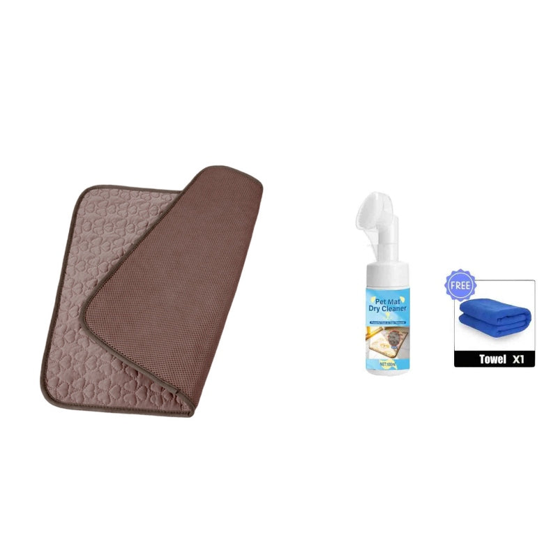 Breathable Pet Cooling Mat – Triple-Layer, Instant Heat Relief 🐶🧊