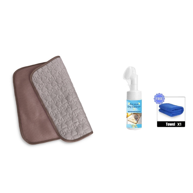 Breathable Pet Cooling Mat – Triple-Layer, Instant Heat Relief 🐶🧊