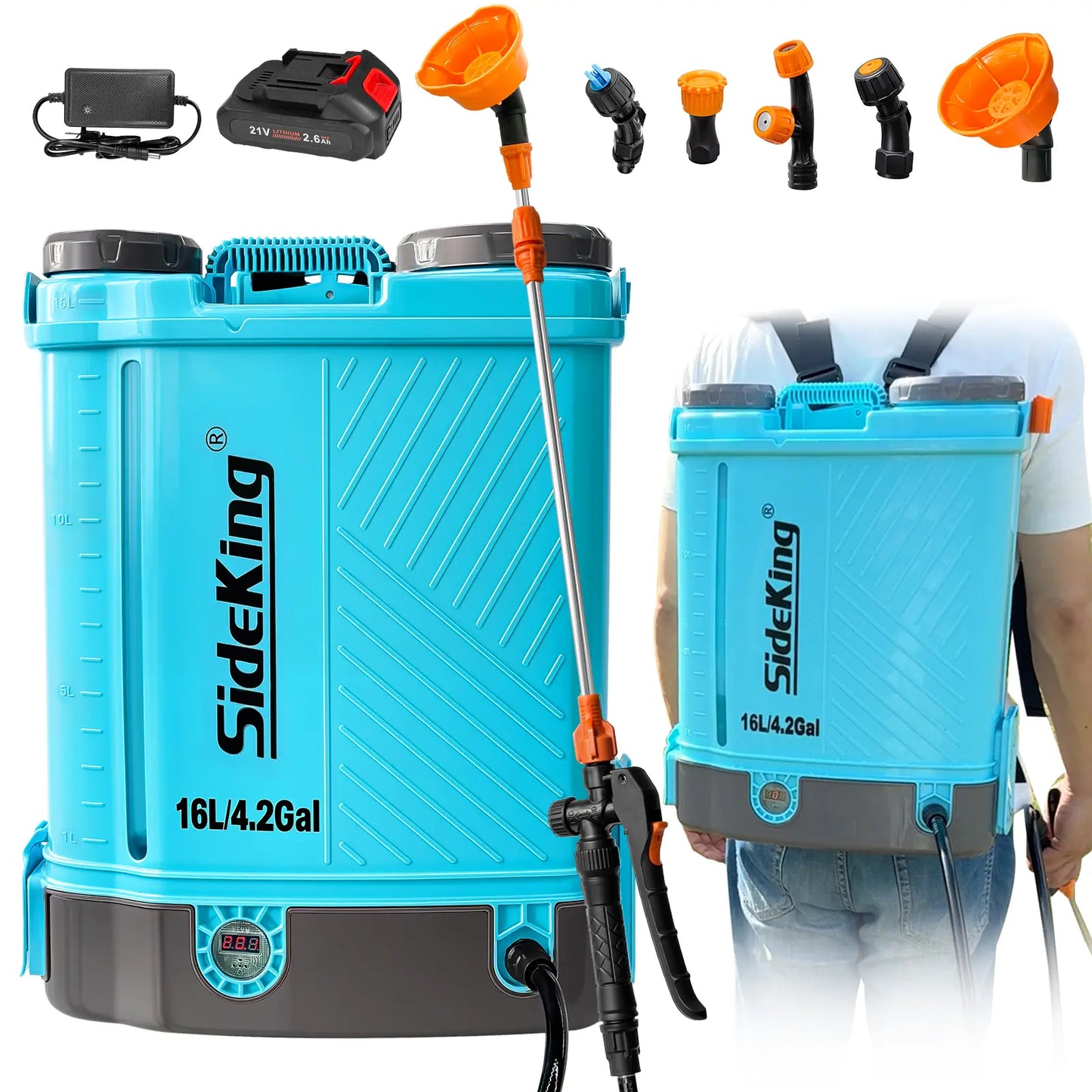 Battery Powered Backpack Sprayer 🌿🔋🎒