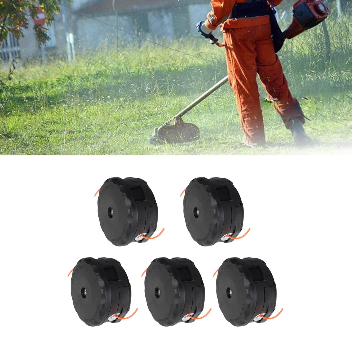 Echo 5-Pack String Trimmer Head Replacement – Speed-Feed 400🌿🔧
