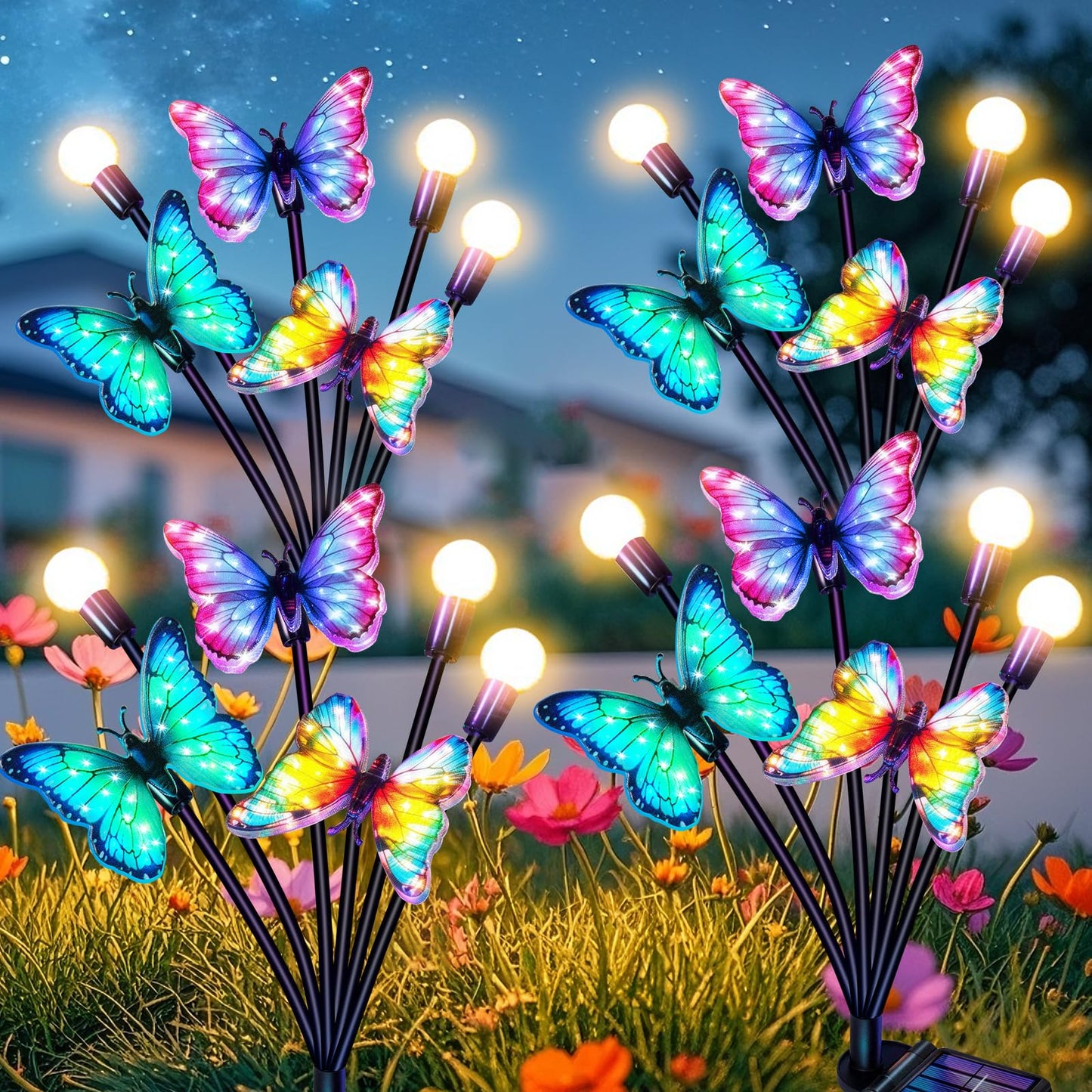 Solar Firefly Lights for Outdoor 💡☀️
