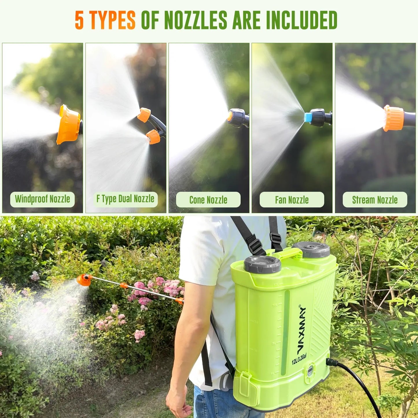 Battery Powered Backpack Sprayer 🌿🔋🎒