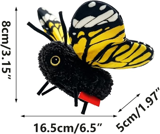 Smart Sensing Flapping Butterfly Interactive Cat Toy